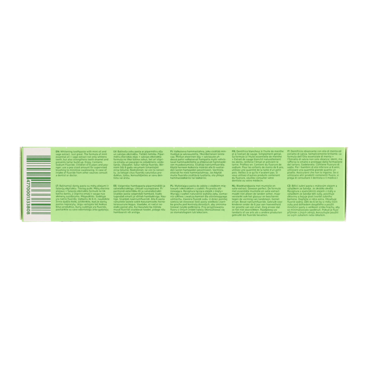 Pasta dental Blanqueadora con Menta y Salvia EcoDenta 100 ml