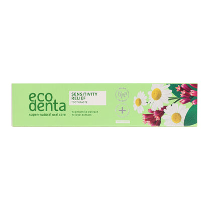 Pasta dental Alivio Sensibilidad Manzanilla y Clavo EcoDenta 100 ml