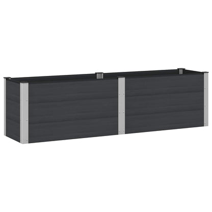 Arriate Elevado Negro 200 X 50 X 54 Cm_0