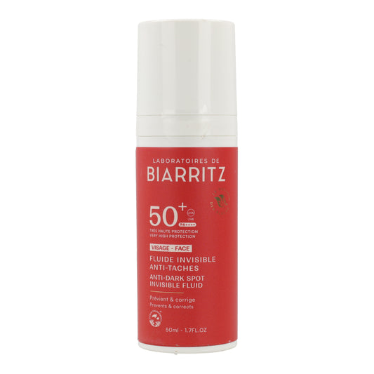 Fluido facial sensorial antimanchas spf50+ Lab Biarritz 50 ml