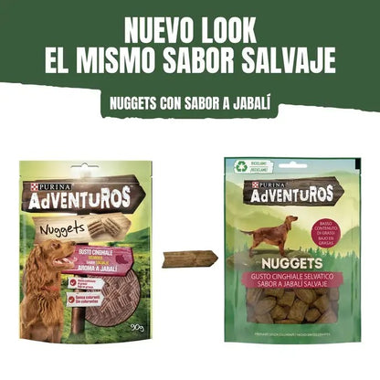 AdVenturos Nuggets Jabalí salvaje 90 g