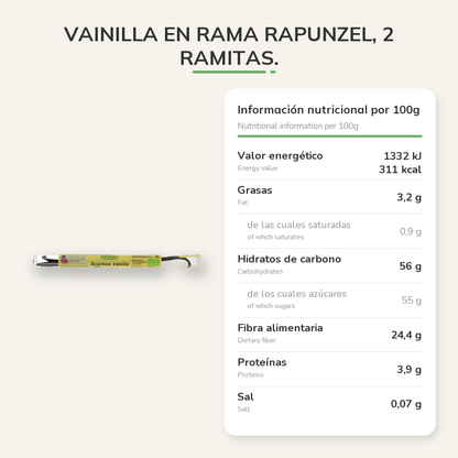 Información nutricional