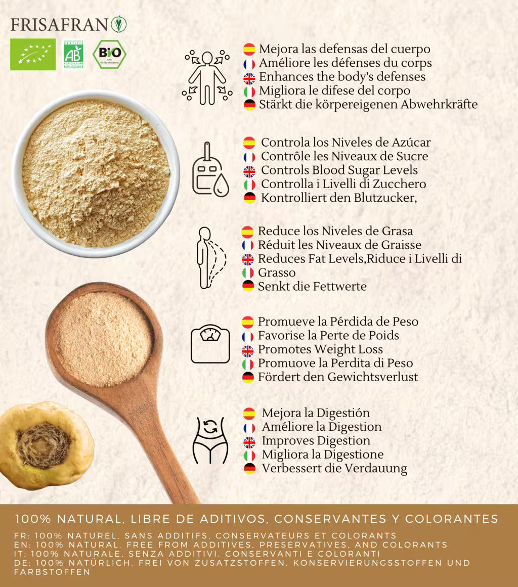 Maca Gelatinizada En Polvo Ecológica | Calidad | Frisafran 200 G_2