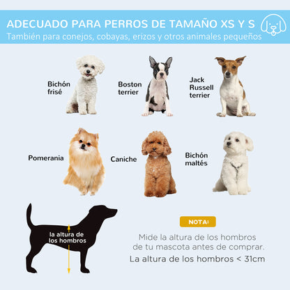 Pawhut Parque Perros Plegable Cerca Entrenamiento Mascotas 8 Vallas 71x61cm_3