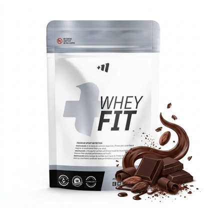 Whey Fit - 1kg - Chocolate Negro - Aumenta La Masa Muscular - Masmusculo_0