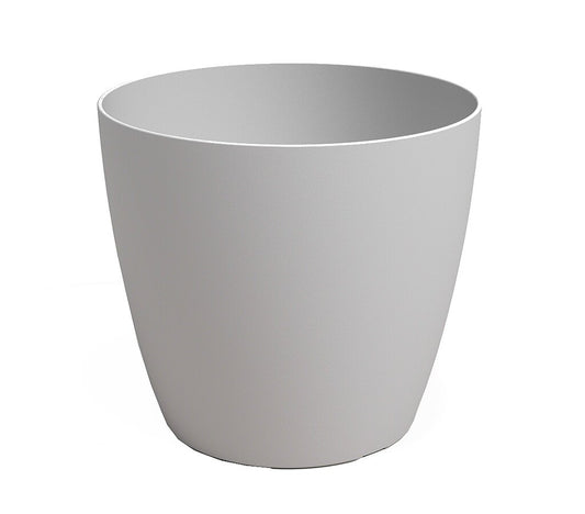 Artevasi Macetero De Plástico Mate San Remo Gris 42cm_0