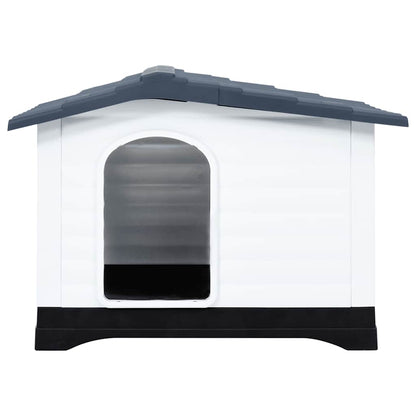 Casa Para Perro Gris 90,5x68x66 Cm Polipropileno_0