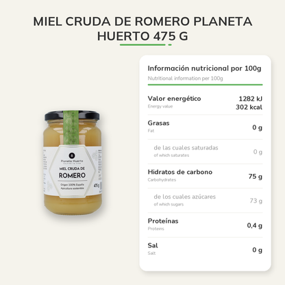 Información nutricional