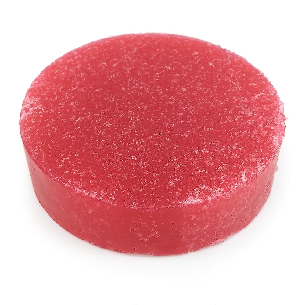 4 Esponjas Jabonosas Varios Usos. Aroma Fresa. Ideal Para Viaje O Gym. Todo Tipo De Piel. Con Aceite De Rosa Mosqueta_0