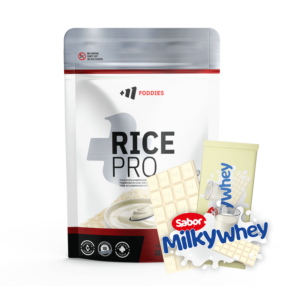 Rice Pro (crema De Arroz Con Proteína) - 2 Kg - Chocolate Blanco Con Leche Milkywhey - Crema De Arroz - Masmusculo_0