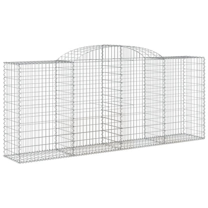 Cestas Gaviones 17 Uds Forma De Arco Hierro 300x50x120/140 Cm_2