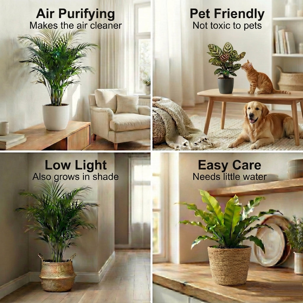 Plantas Purificadoras De Aire - 6 Unidades - Ø12 Cm - Fácil Cuidado_4