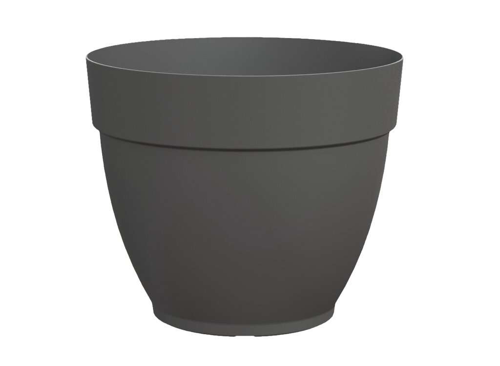 Artevasi Macetero Plástico Capri Campana Antracita 25cm_0
