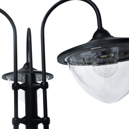 Outsunny Farol Solar De Jardín 189 Cm Con 18 Luces Led Blanca Fría 6000k Ip44_3
