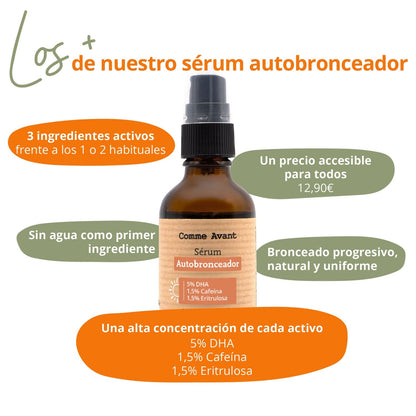 Sérum autobronceador Comme Avant 50 ml