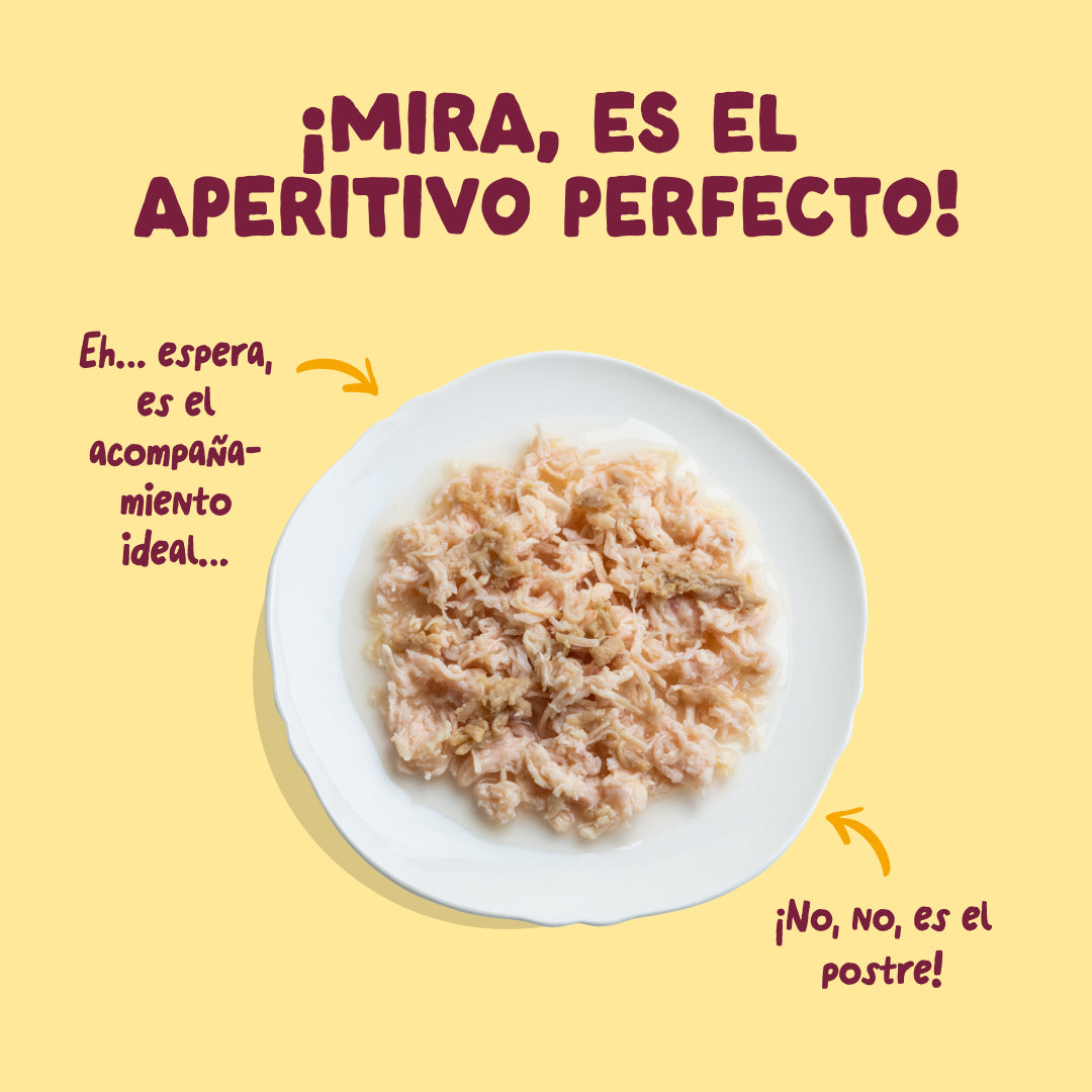 Filetes de pollo con pavo para gatos Edgard & Cooper 70 g