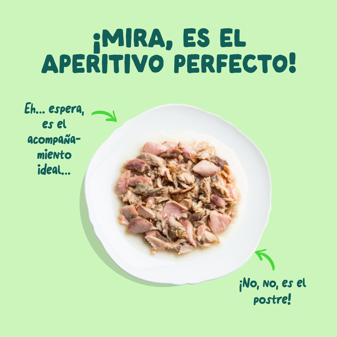 Filetes de salmón y caballa para gatos Edgard & Cooper 70 g