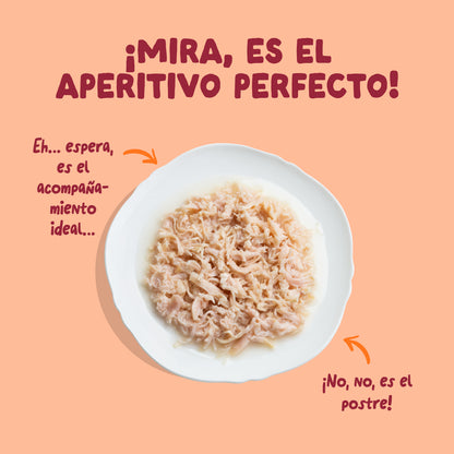 Filetes de pollo para gatos Edgard &amp; Cooper 70 g