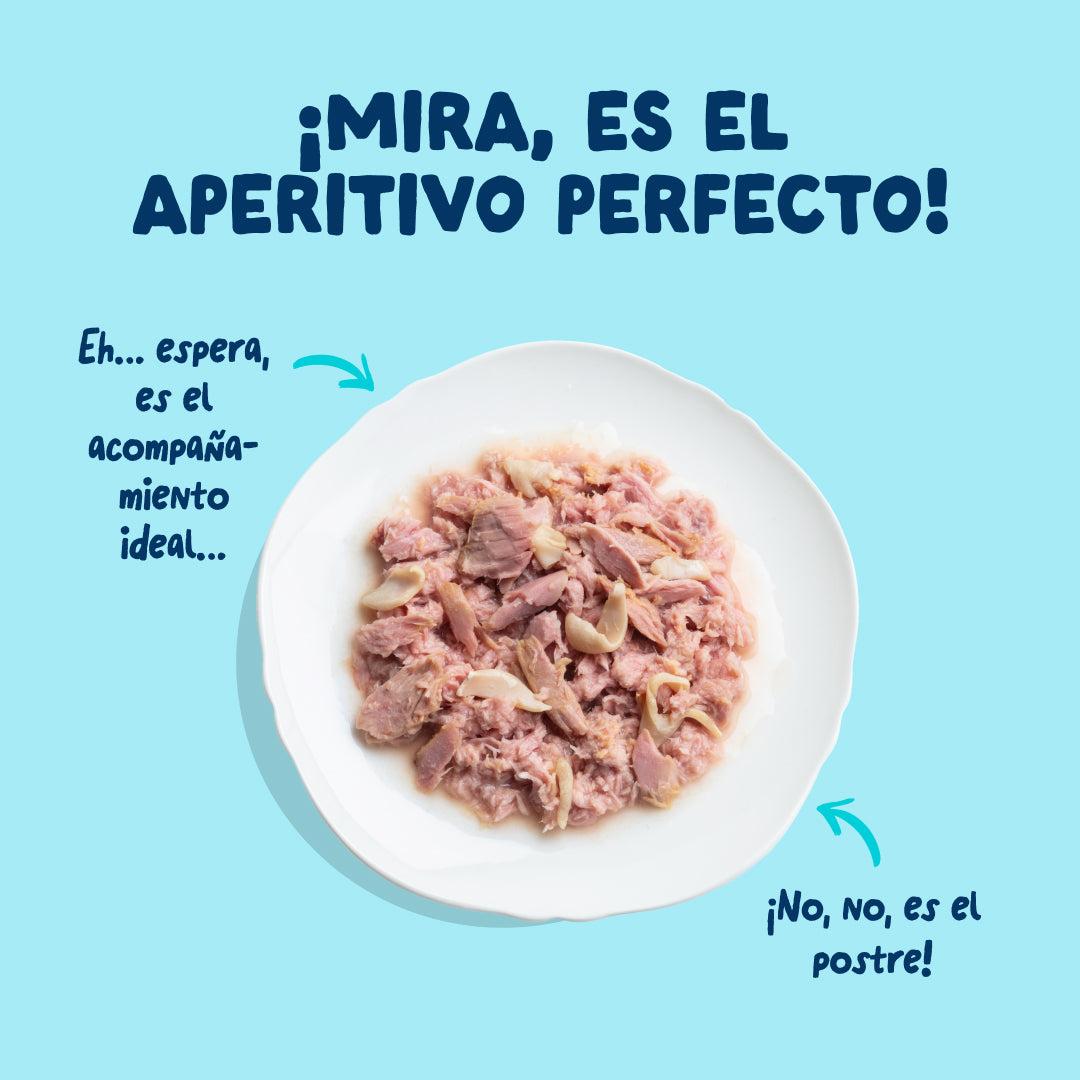Filetes de atún con calamar para gatos Edgard & Cooper 70 g