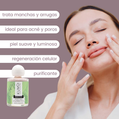 Peeling Enzimatico Con Efecto Mascarilla 2 En 1 - Formato Polvo KUMUI 30ml_1
