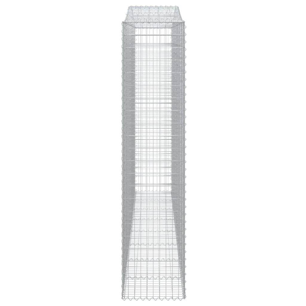 Cestas De Gaviones 10 Uds Forma De Arco Hierro 400x50x220/240cm_4