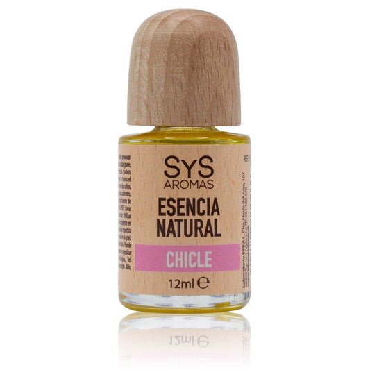 Esencia Natural Chicle SYS Aromas 12 ml | Aroma Dulce y Afrutado | Para Quemadores y Humidificadores_0