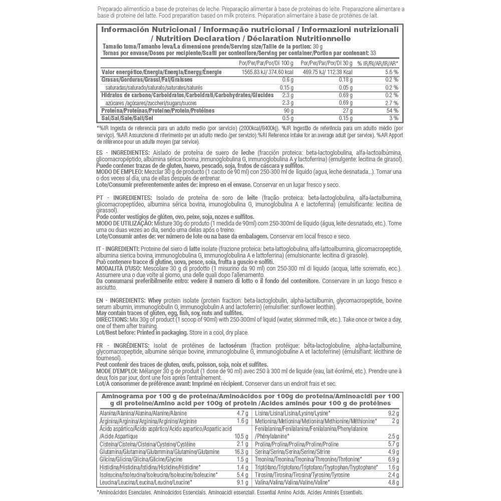 Cfm Iso Zero - 1kg - Neutro - Aumenta La Masa Muscular - Masmusculo_4