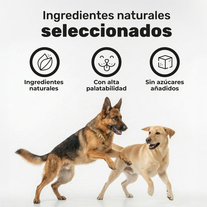 Pack Probiótico + Calmante + Aceite De Salmón Para Perros. Suplementos Mascotas. 360 Masticables. Natuva Pets_4