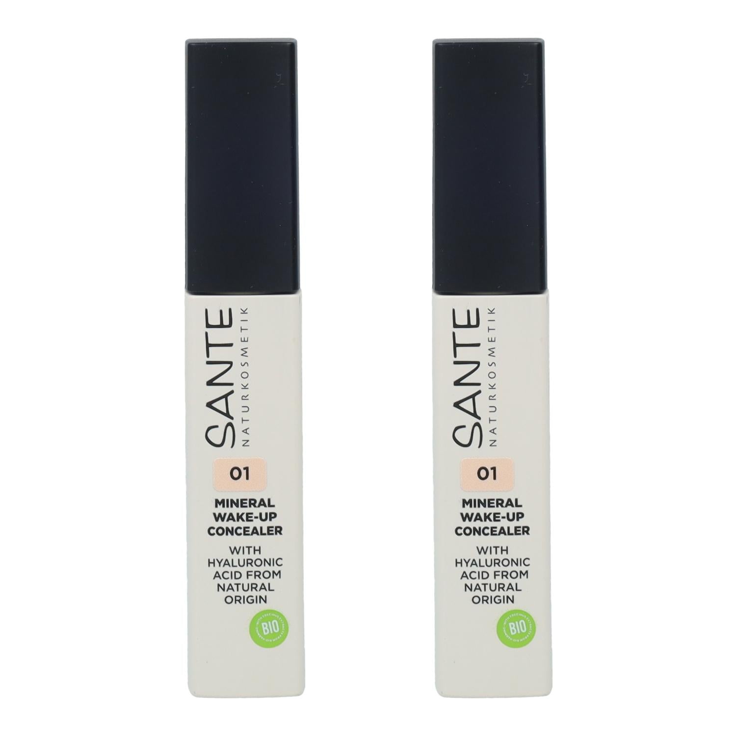 Pack x2 Corrector Mineral Wake-Up 01 Neutral Ivory Sante 8 ml