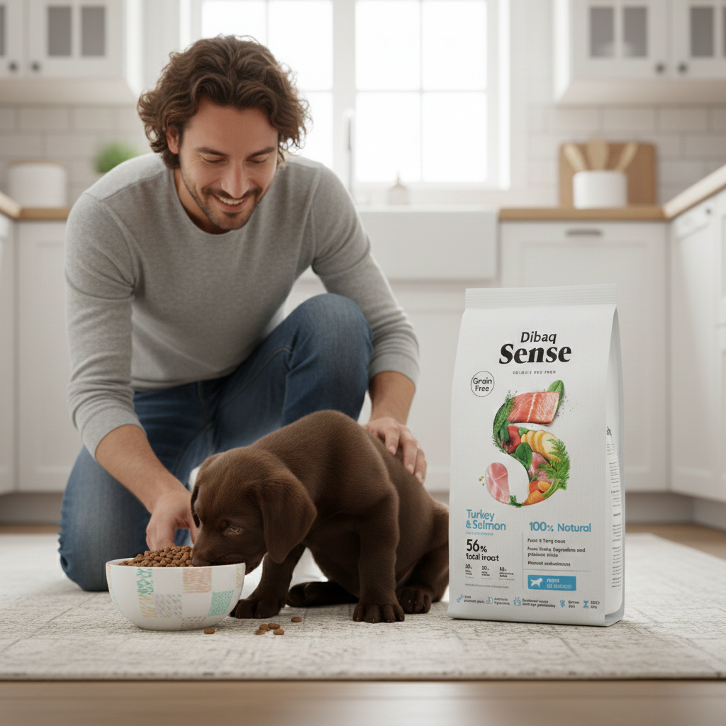 Dibaq Sense Grain Free Salmón Y Pavo (cachorro) 12 Kg_4