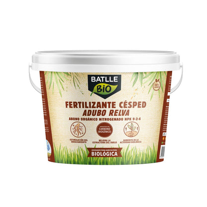 Fertilizante BIO para Cesped Cubo Batlle 4 Kg