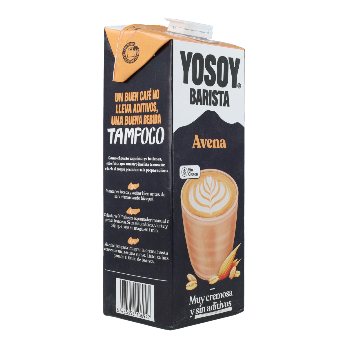 Bebida de Avena Barista Sin Gluten YOSOY 1L