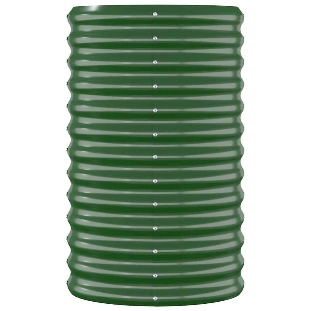 Jardinera Arriate Acero Galvanizado Verde 114x40x68 Cm_3