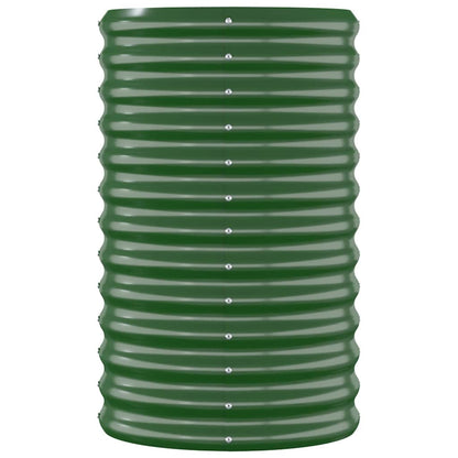 Jardinera Arriate Acero Galvanizado Verde 114x40x68 Cm_3