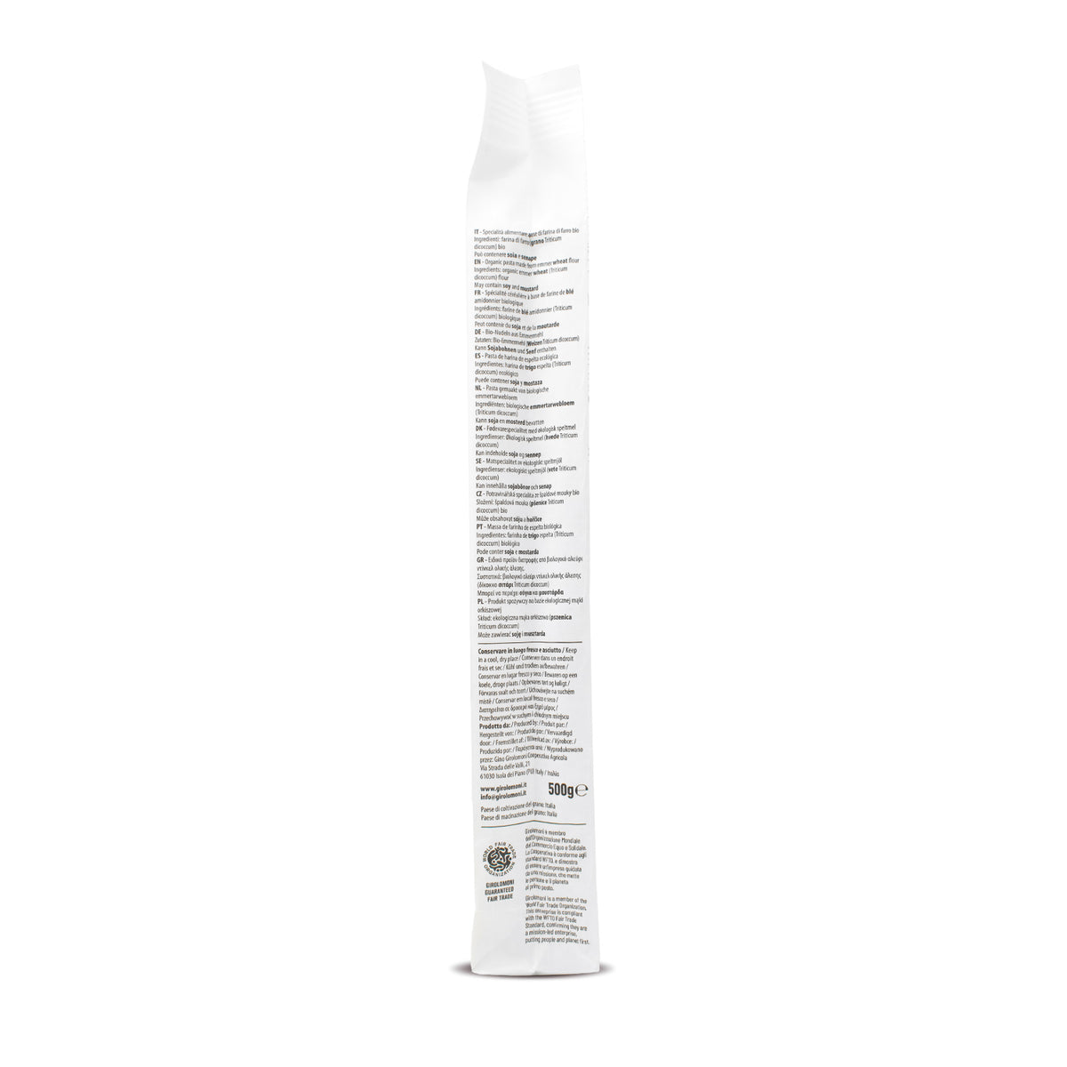 Espagueti espelta bio Girolomoni 500g