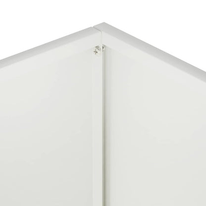 Macetero De Jardín Blanco 40 X 20 X 75 Cm_4