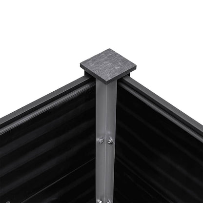 Arriate De Wpc Gris 200x100x54 Cm_4