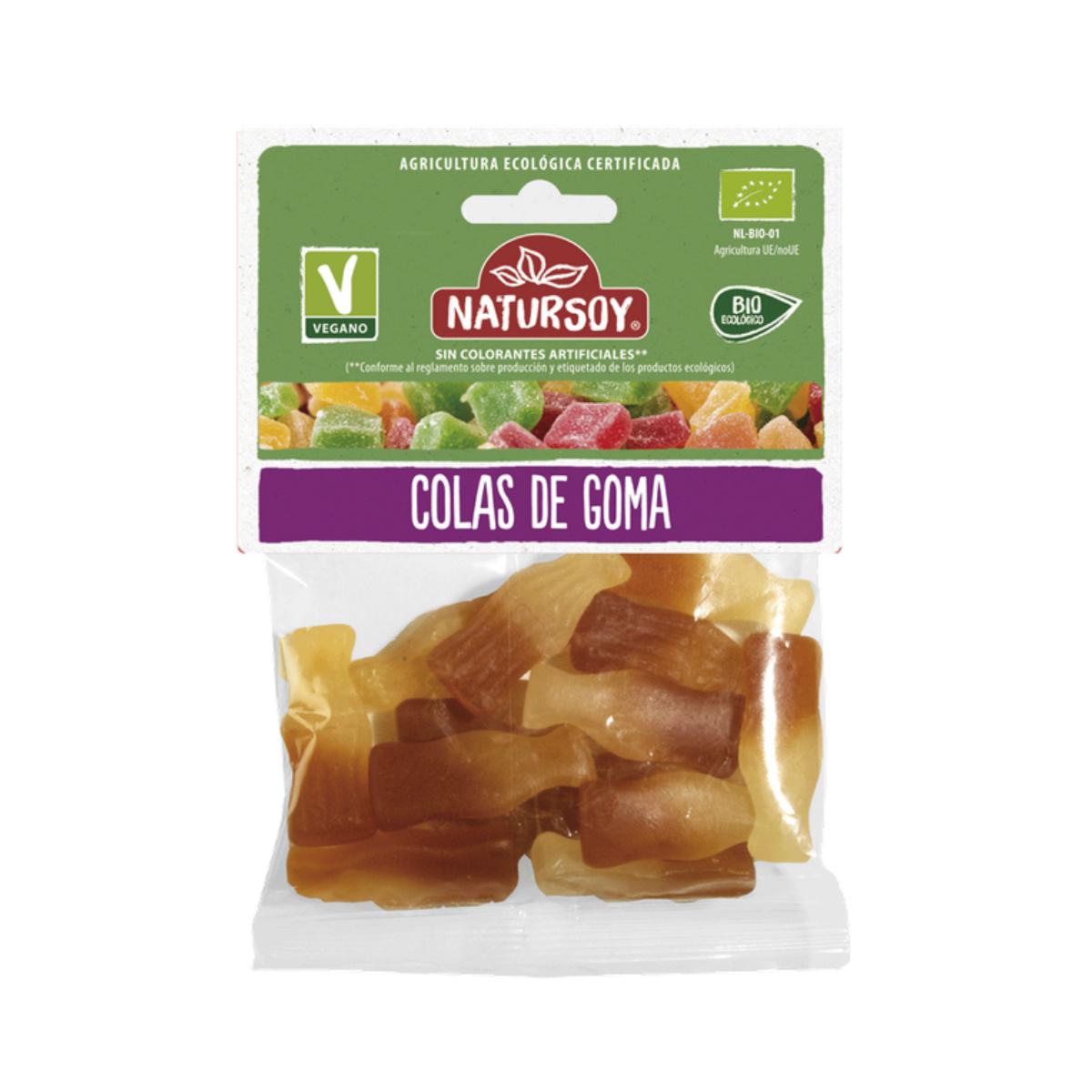 Golosinas sabor Cola Natursoy 75 g