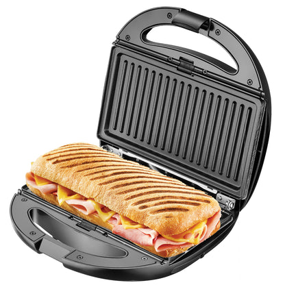 Sandwichera 6 En 1 Gofrera Grill-plancha, Galletas, Bandejas Intercambiables Antiadherentes Camry Cr3057 1200w_3