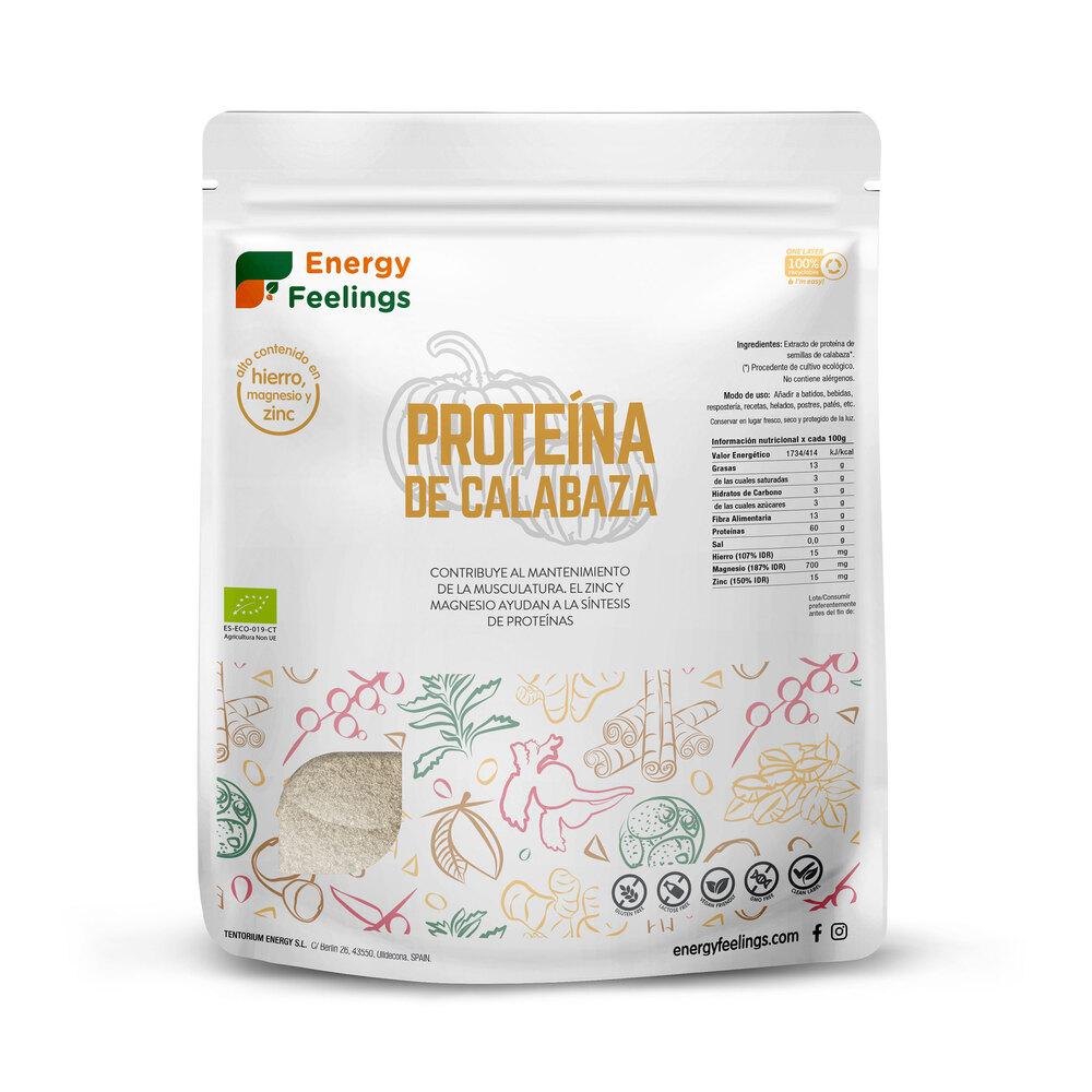 Pack 2x Energy Feelings Proteína de calabaza ECO 1 kg