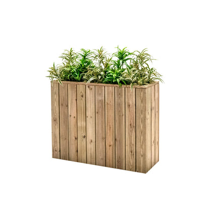 Jardinera Alta De Madera Autoportante 100 X 34,5 X 80 Cm Hortalia_0