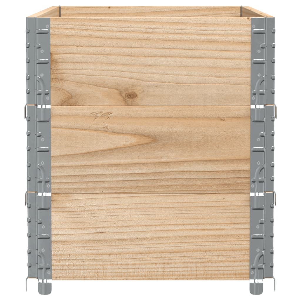Jardinera De Madera Maciza De Pino 100x50 Cm_3