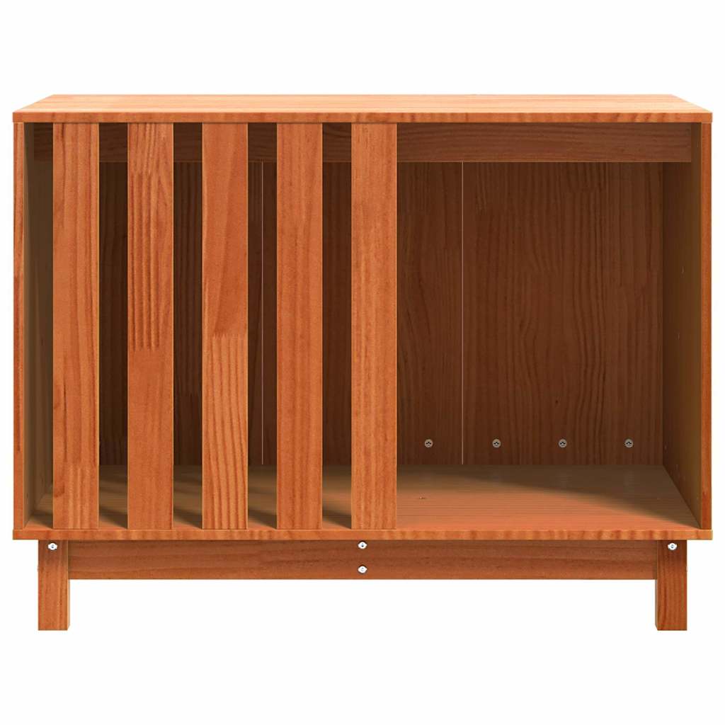 Casa Para Perros Marrón Cera 100 X 70 X 70 Cm_4