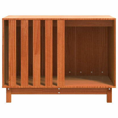 Casa Para Perros Marrón Cera 100 X 70 X 70 Cm_4