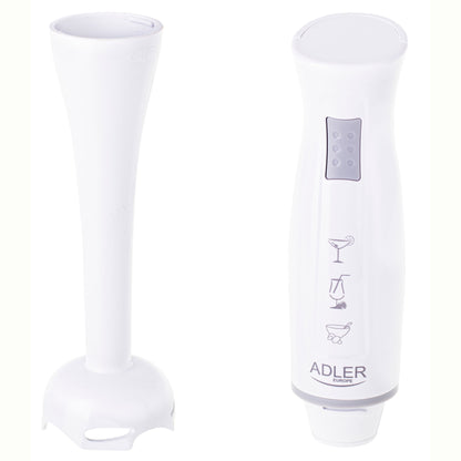 Batidora De Mano Brazo Desmontable, Cuchillas De Corte En Acero Inoxidable Adler Ad4622 300w_4