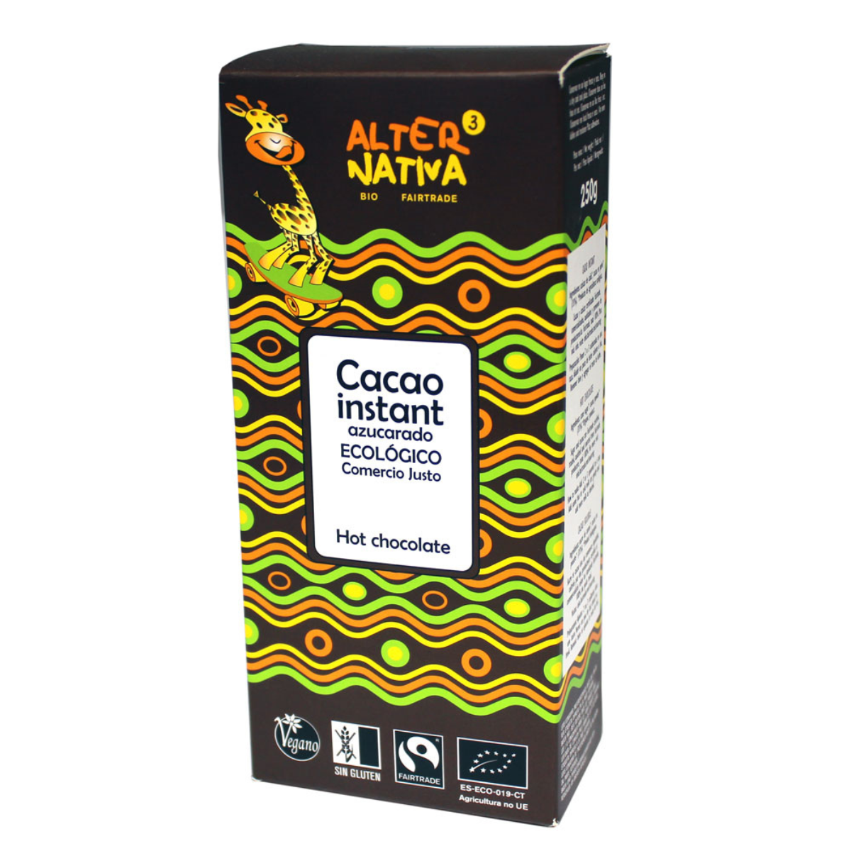 Cacao Bio Instantáneo Alternativa,  250g