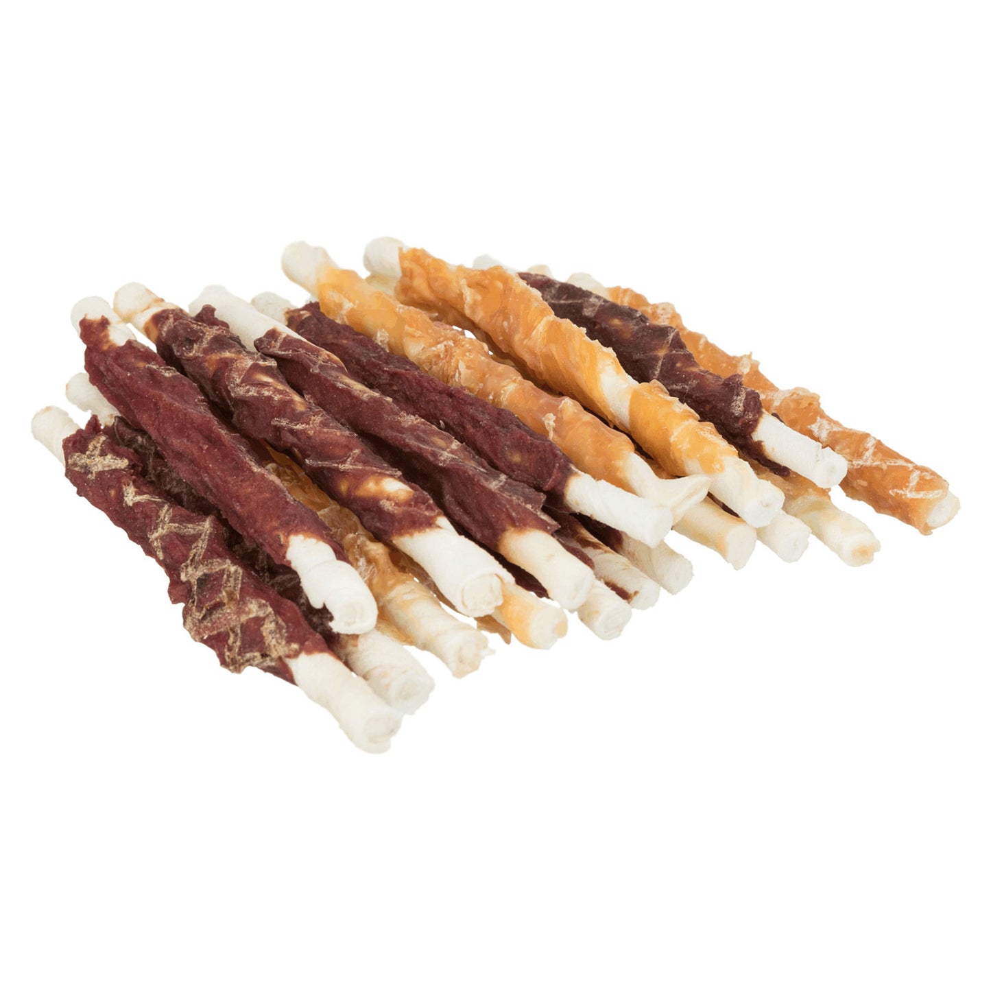 Mix rollitos masticables Denta Fun Trixie, 10cm, 250 g