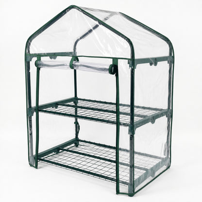 Invernadero De Jardín 2 Alturas Pvc Impermeable Nyana Garden 95x68x50cm_3