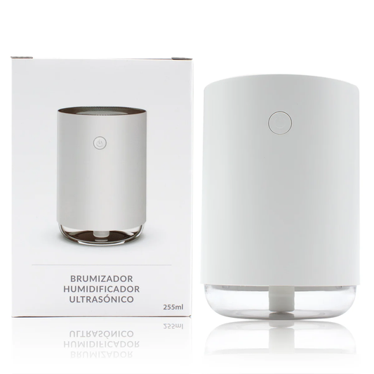 Humidificador Ultrasónico White SYS Aromas 255 ml | Brumizador, Luz LED y Apagado Automático | Esencias Hidrosolubles_0