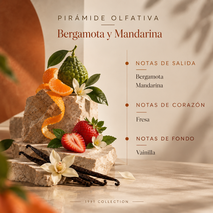 Ambientador Mikado Bergamota y Mandarina SYS Aromas 100 ml | Colección 1991 | Aroma Cítrico y Herbal | Refrescante_3